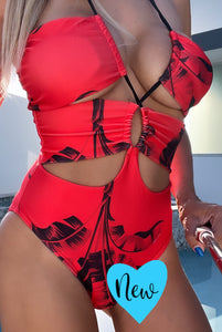 Sunny lover set red