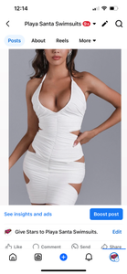 Ibiza white dress